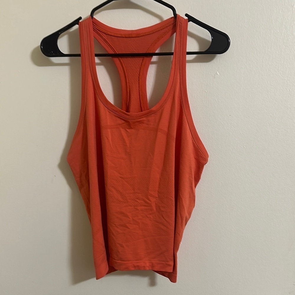 EUC Lululemon Swiftly Tech Cropped Tank Top